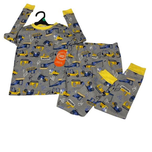 Wonder nation Snug Fitting boys Long Sleeve Pajama Sets Size 2T Nwt - Picture 1 of 5